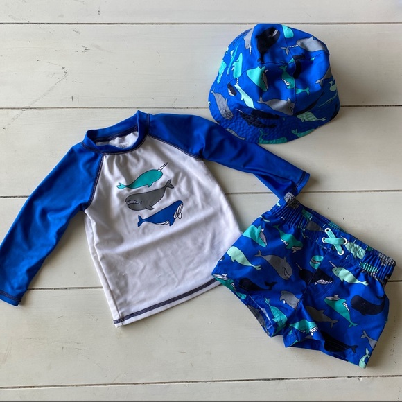 cat and jack swimsuit baby boy